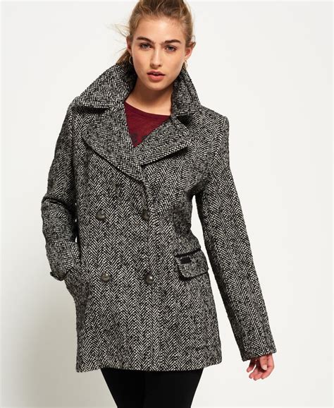 women's wool peacoat.